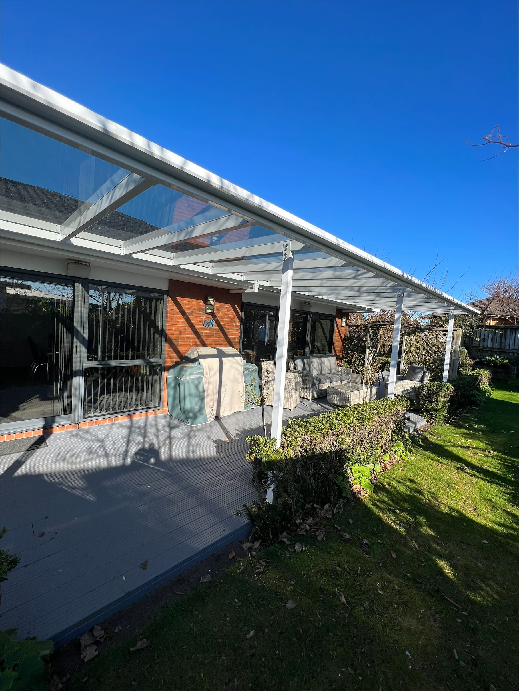 Clearspan Awning